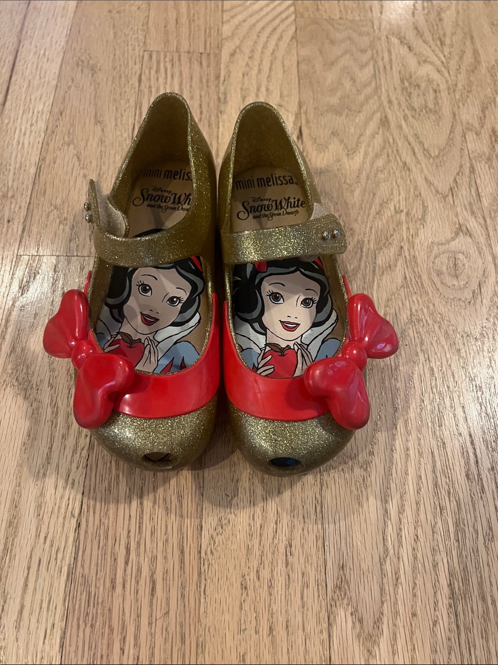 Mini Melissa Snow White Mary Jane shoes